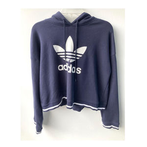 Adidas Crop Hoodie Top